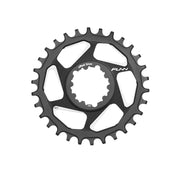 Funn Corona SOLO DX 9/12V 30 Denti in Alluminio 7075 CNC Nero - Offset 3mm