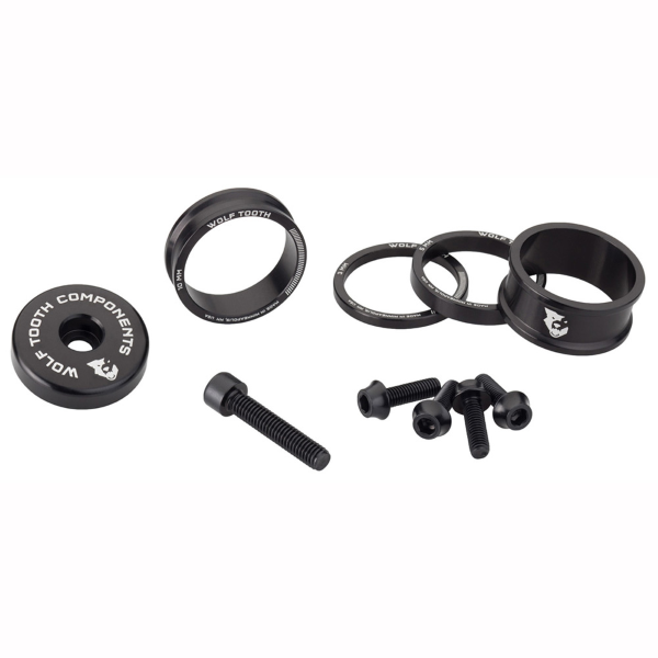 Wolf Tooth Kit Spessori e Viti Alluminio Anodizzato