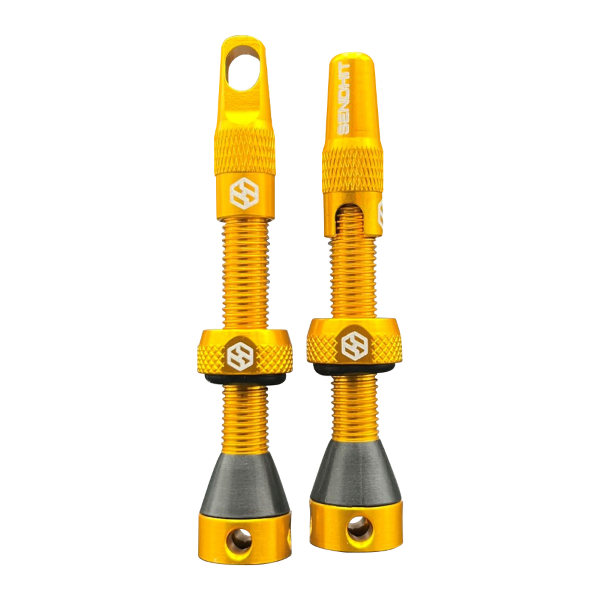 Sendhit Coppia Valvole Tubeless Compatibili Inserti Copertoni 44mm