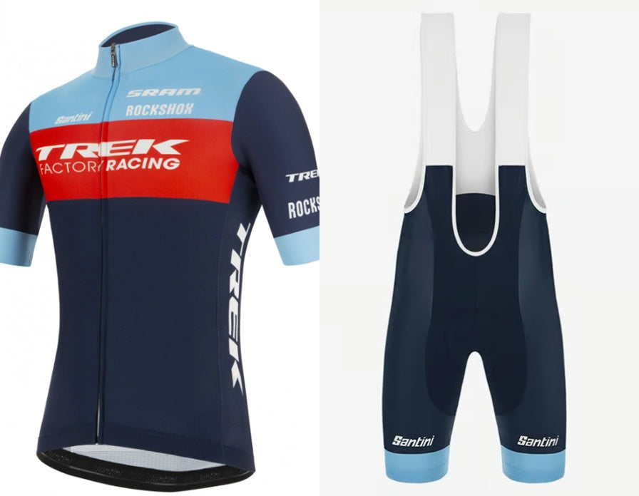 Santini Complete Trek Segafredo Blue/Red