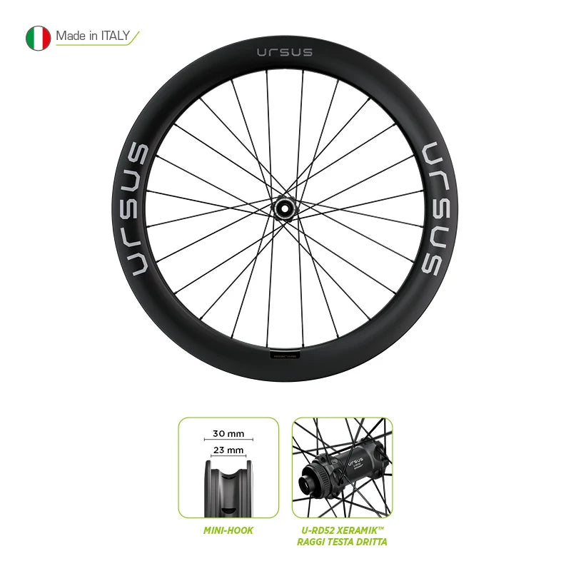 Ursus Ruota Posteriore 28"x60mm PROXIMA R TEAM TLR - CORPETTO NON INCLUSO