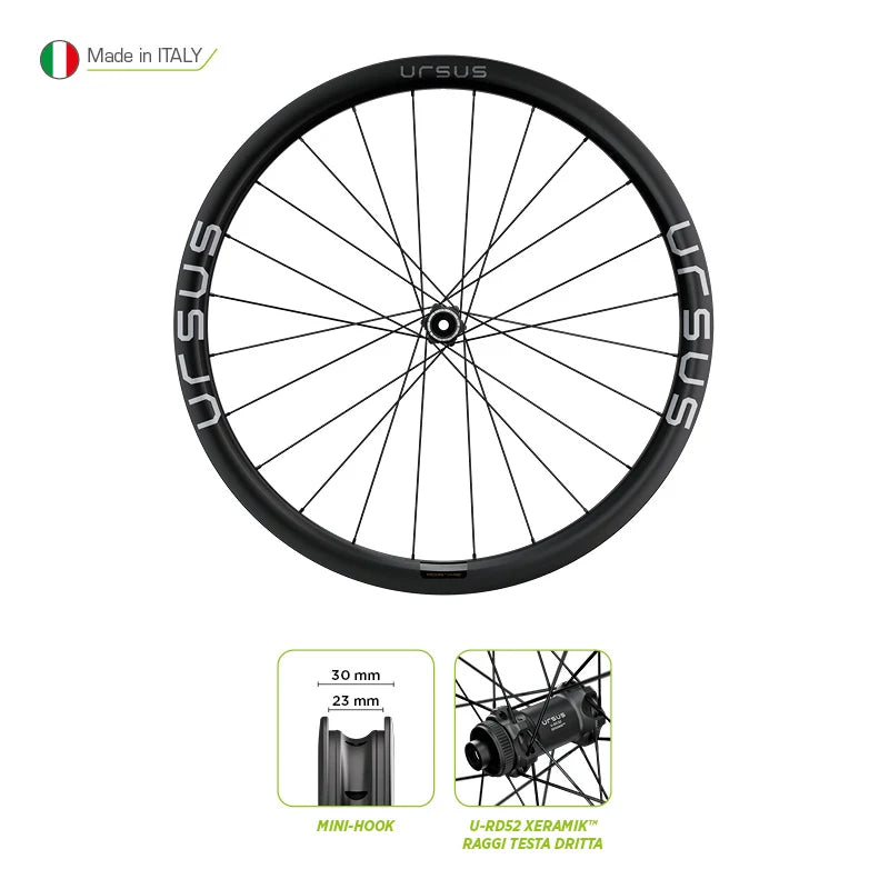 Ursus Ruota Posteriore 28"x40mm PROXIMA R TEAM TLR - CORPETTO NON INCLUSO