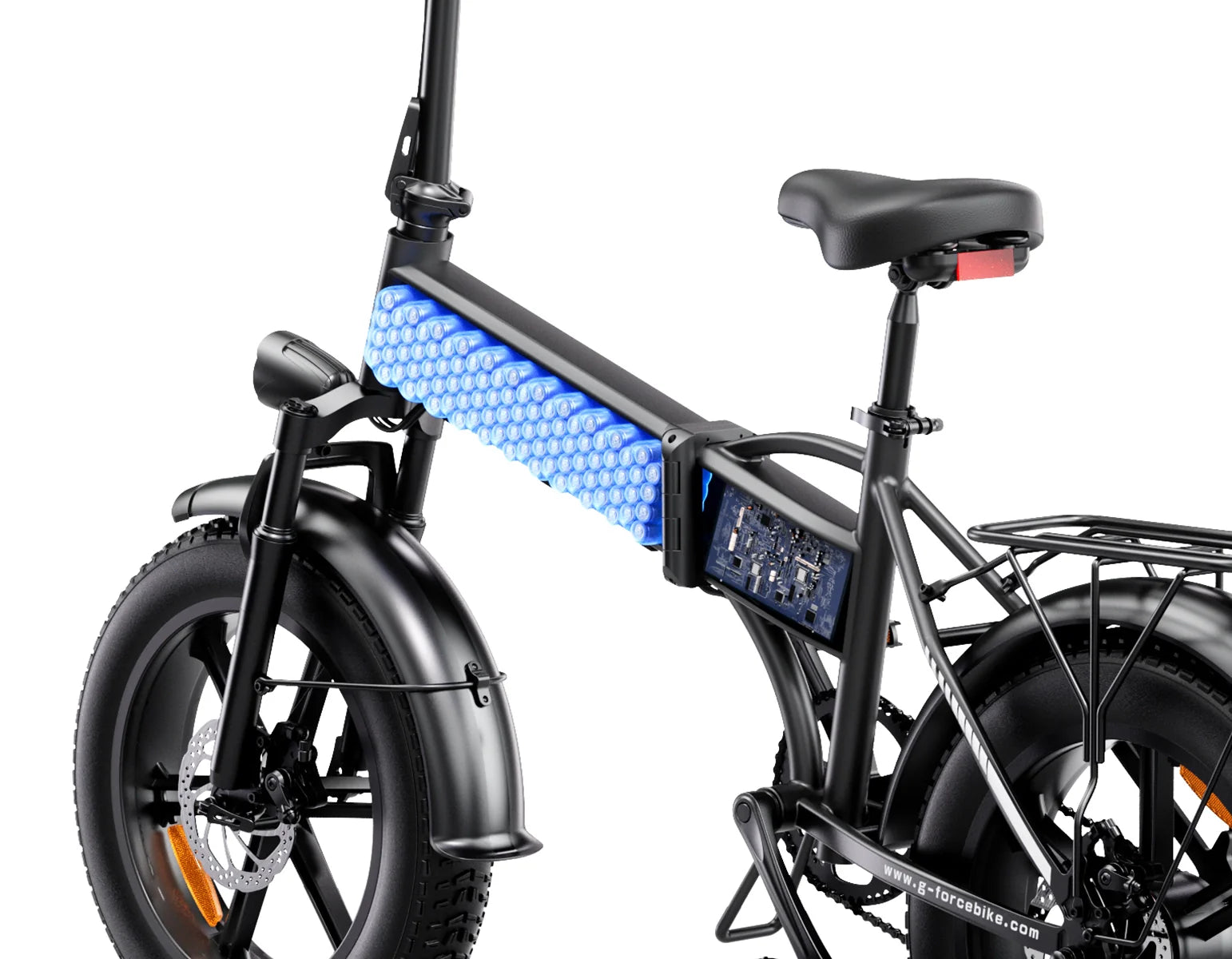 G-Force Bici Elettrica Fat Bike RC 15 Ah