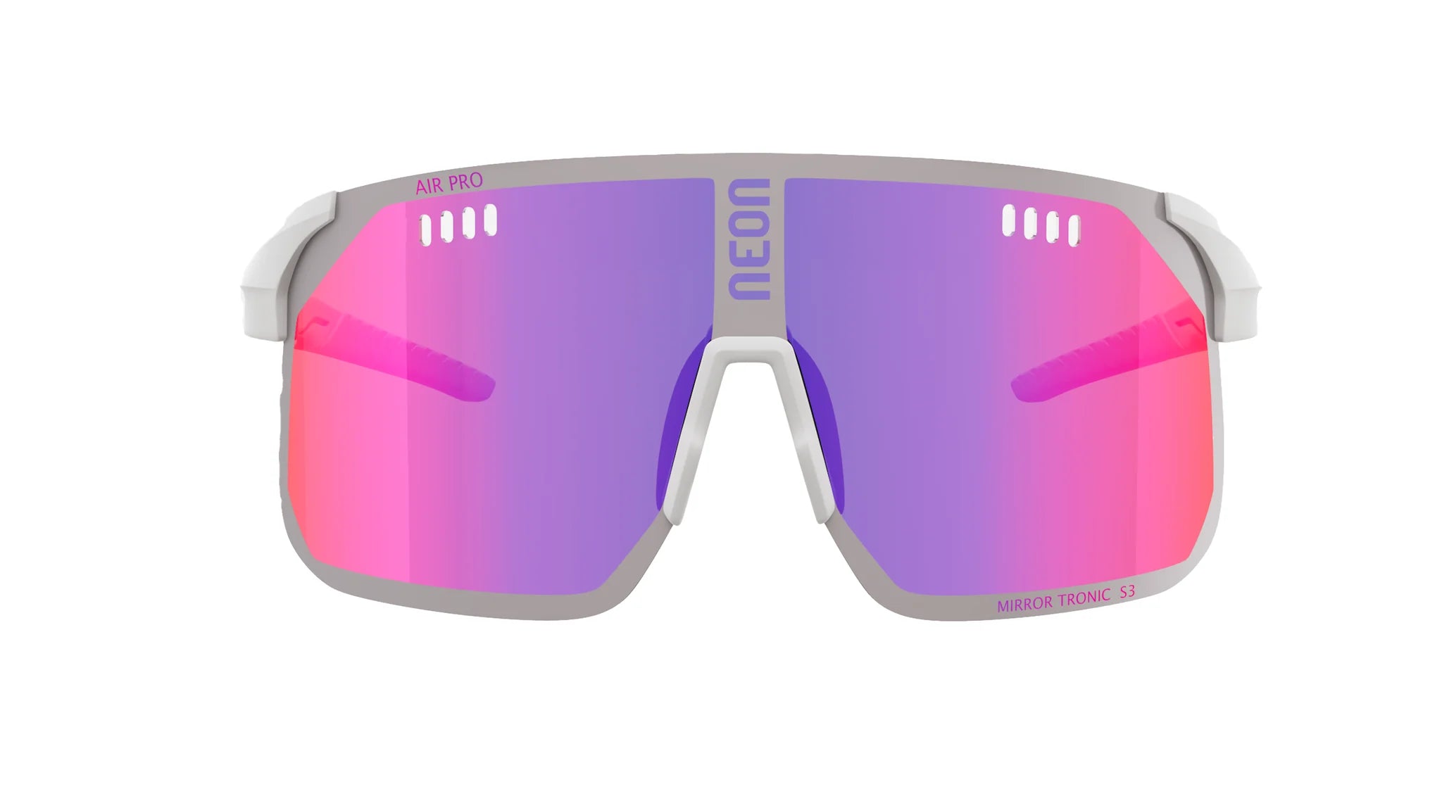 Neon Optic Occhiali Air Pro 2.0 White Matt Mirror HD Vision