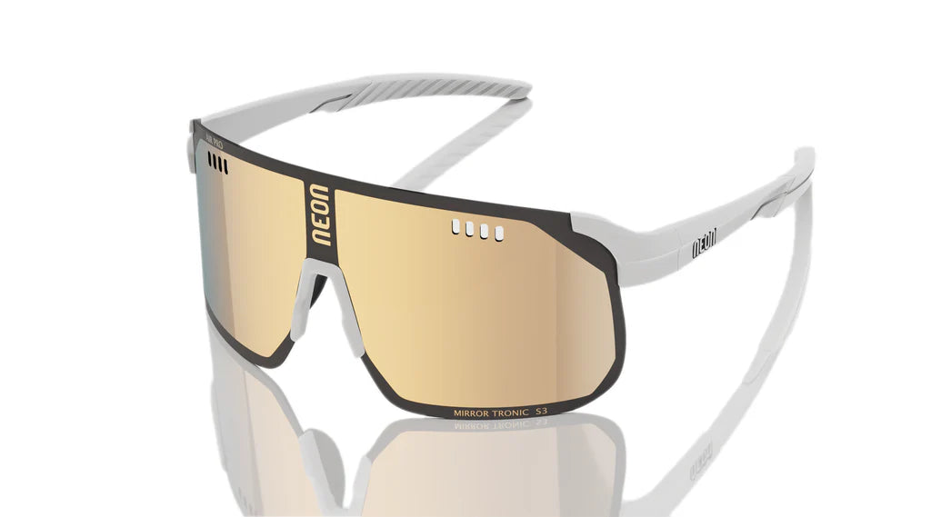 Neon Optic Occhiali Air Pro 2.0 White Matt Mirror Bronze