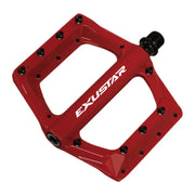Exustar Pedali E-PB571 MTB in Alluminio  - Attacco FLAT 117x116mm