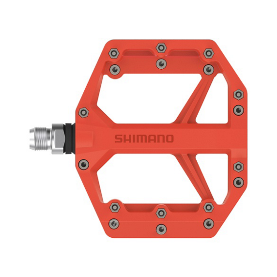 Shimano Pedali Flat PD-GR400 Mtb Trail Antiscivolo