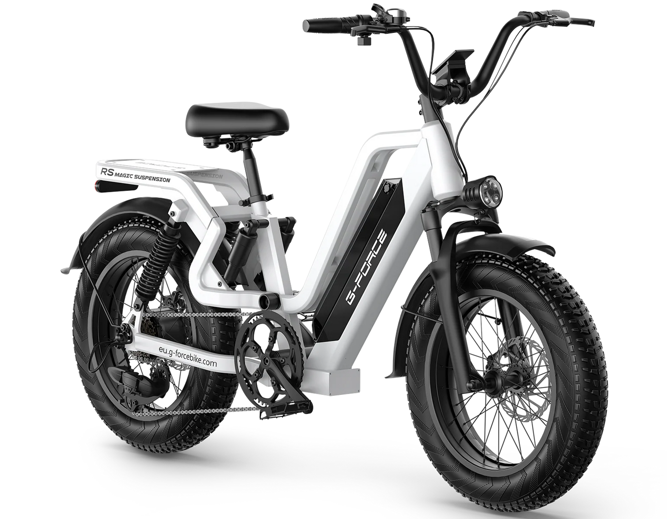 G-Force Bici Elettrica Fat Bike RS ST 250W/1200W 25 Ah