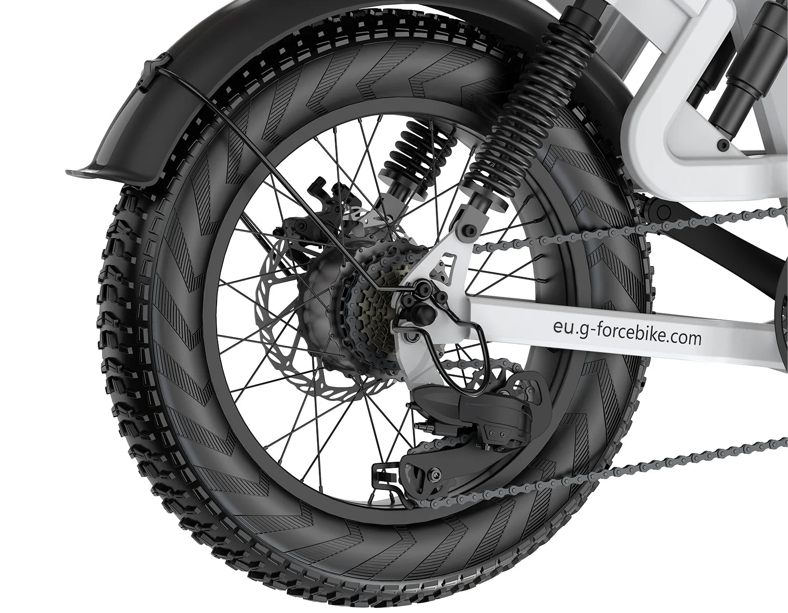 G-Force Bici Elettrica Fat Bike RS ST 25 Ah