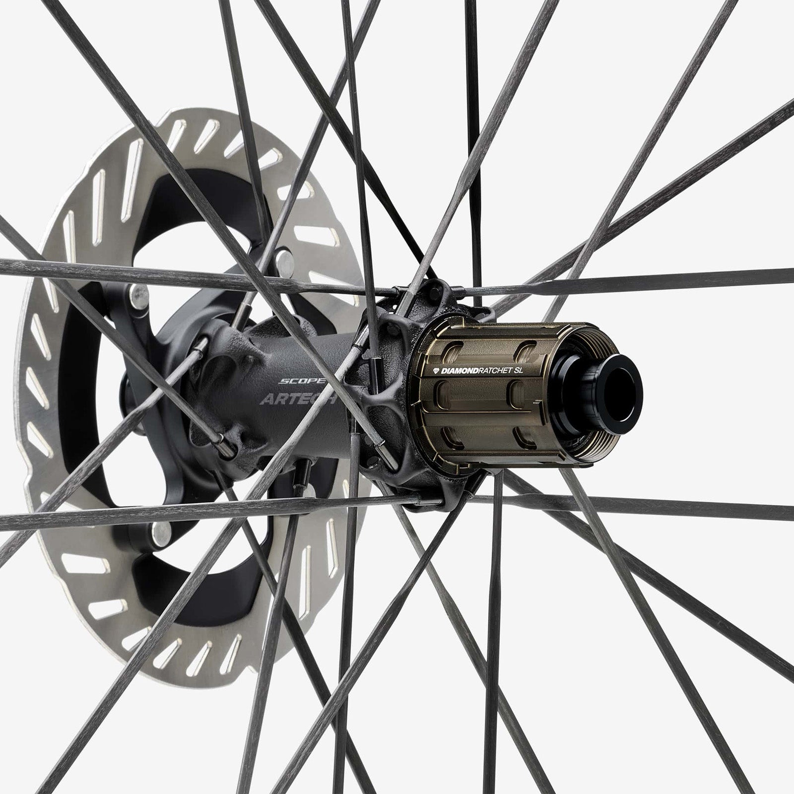 Scope Ruote Artech 4 Carbon Db White