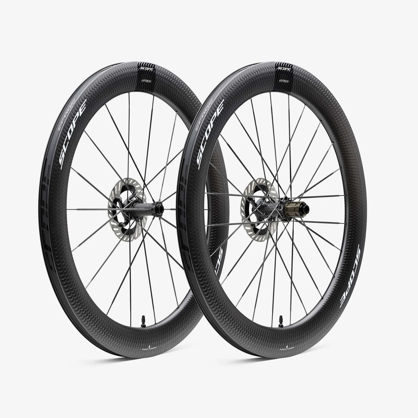 Scope Ruote Artech 6 Carbon Db White