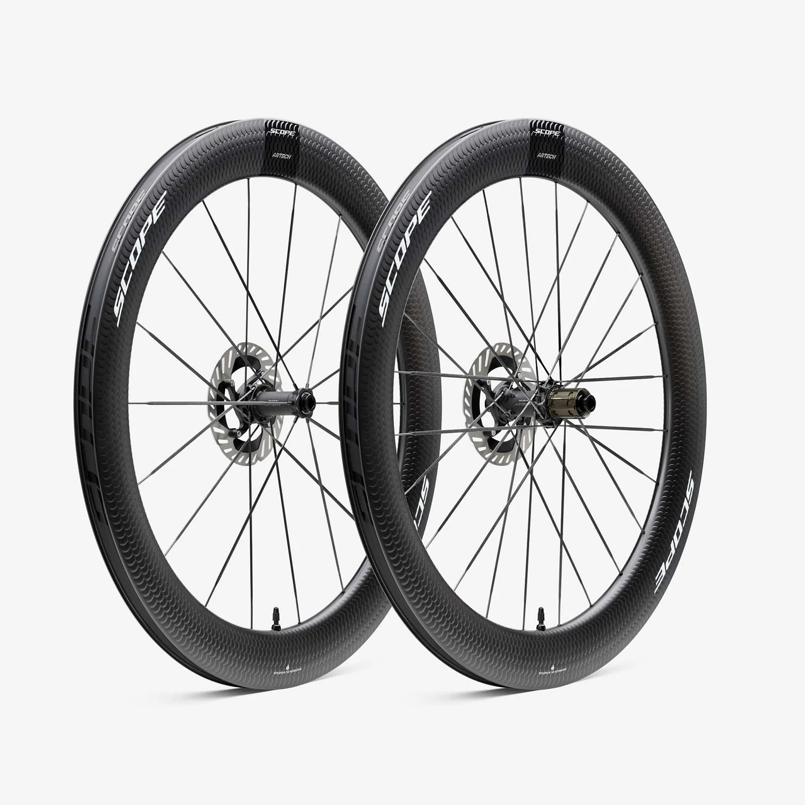 Scope Ruote Artech 6 Carbon Db White