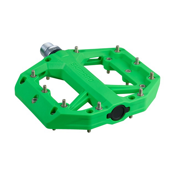Shimano Pedali Flat PD-GR400 Mtb Trail Antiscivolo