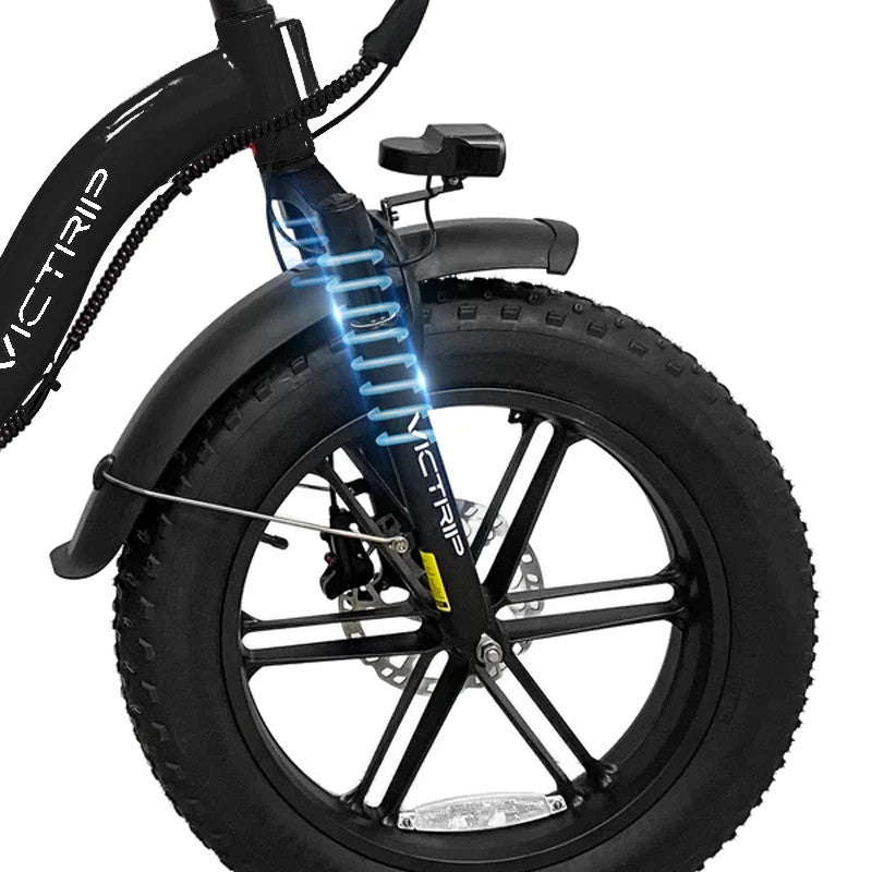 Victrip Bici Elettrica Fat Bike Titan S 250W 48V
