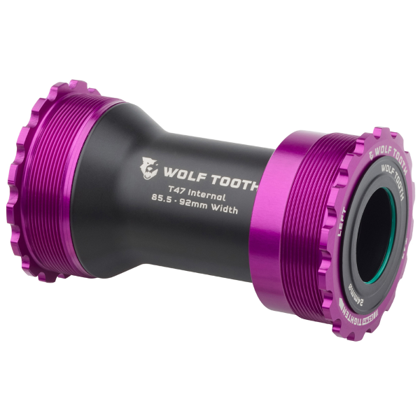 Wolf Tooth Movimento Centrale Road T47 85.5 per perno 24mm Shimano