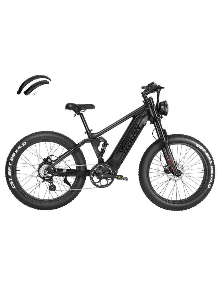 Vitilan Bici Elettrica Mtb Full T7PRO 1000W